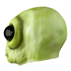 Grøn Alien maske Latex
