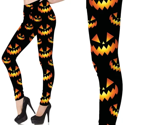Græskar leggings