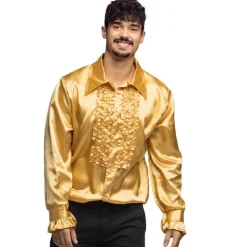 Guld party skjorte