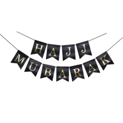 Hajj Mubarak banner Sort
