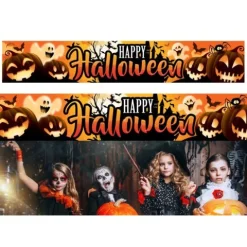 Halloween banner - græskar - 290x50