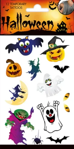Halloween børne tatoveringer
