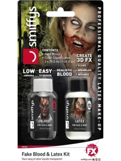 Halloween - Falsk blod og latex