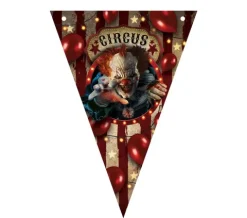 Halloween Flagbanner Circus