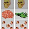 Halloween flaske etiket