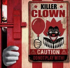 Halloween Horror skilt - Killer clown