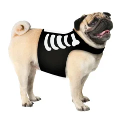 Halloween Hundedragt som skelet