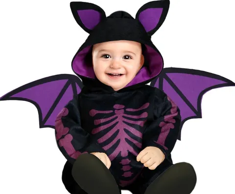 Halloween lilla flagermus kostume til babyer
