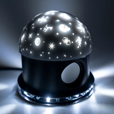 Halloween magicball m. lys og lyd