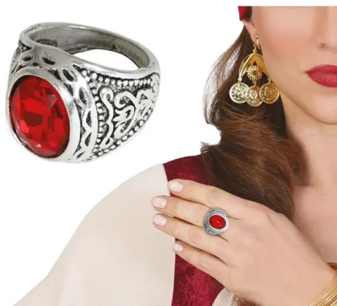 Halloween rubin ring
