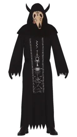 Halloween Satanisk mande kostume med maske