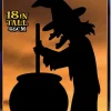 Halloween Silhouet heks