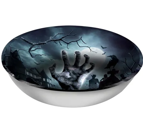 Halloween skål - graveyard