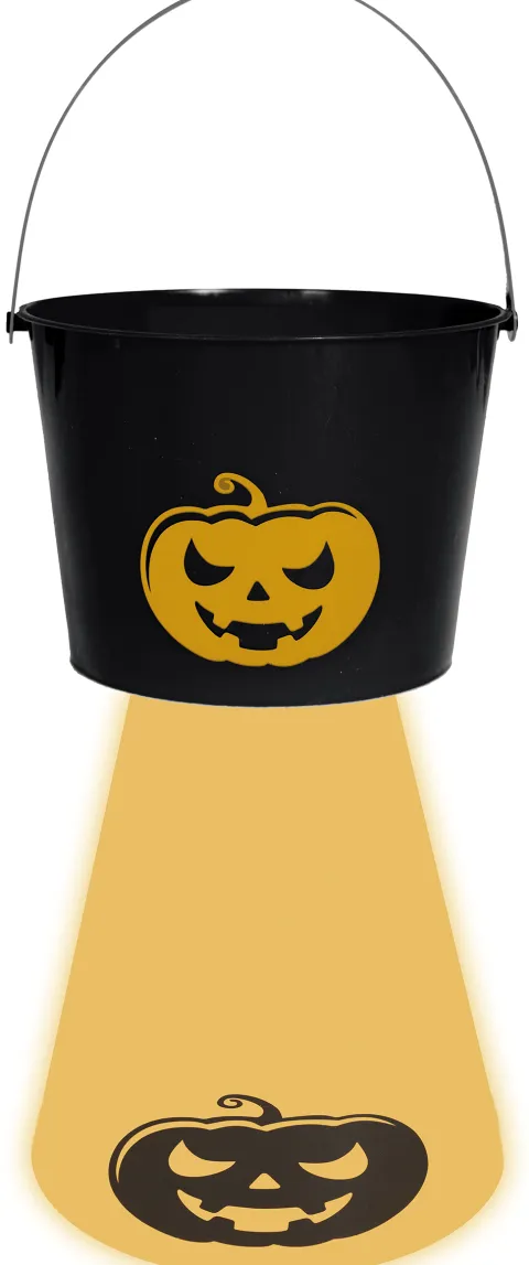 Halloween Slikspand med Lys
