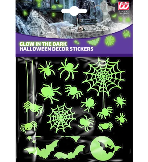 Halloween Stickers Glow in the dark