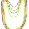 Halskæde NEON plastperler sæt