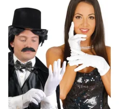 Handsker i hvid