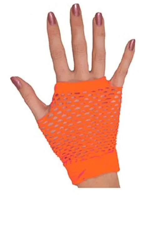 Handsker net i NEON uden fingre