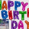 Happy Birthday Folieballon sæt Multi