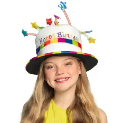 Happy Birthday hat - lagkage