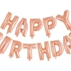 Happy Birthday i folie Rosegold