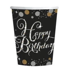 Happy Birthday papkrus - Sparkling gold