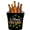 Happy new year metal spand - 19x23cm