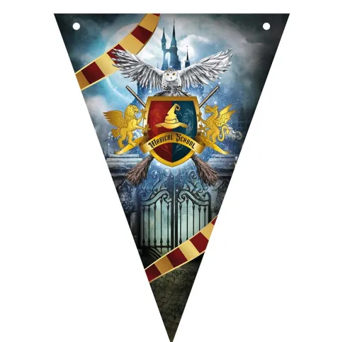 Harry Potter flagbanner Magic School