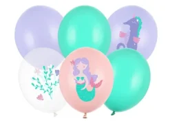 Havfrue gummi balloner