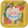 Hawaii tallerken - Tutti Frutti