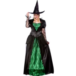 Hekse kostume Deluxe - Emeralda