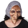Heksemaske med ternet tørklæde