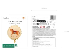 Hest folieballon