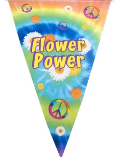 Hippie Banner 5 m, 10 flag