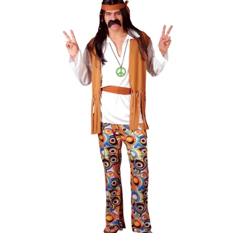 Hippie kostume MAND