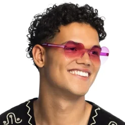 Hjertebrille Pink