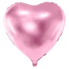 Hjerte folieballon Lyserød 61cm