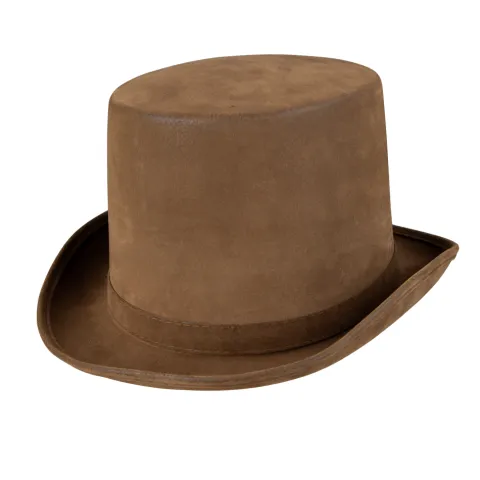 Høj Hat - Brun