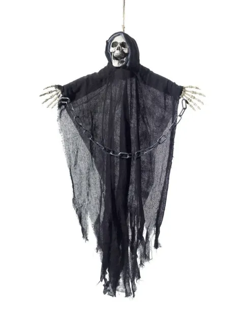 Hængende skelet reaper Sort