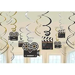 Hollywood Deko swirls