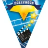 Hollywood flagbanner 5 m, 10 flag