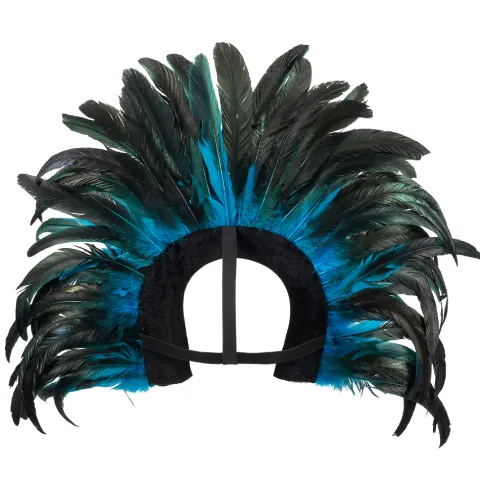 Hovedpynt Samba turquoise