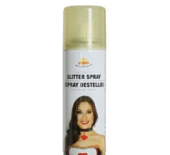Hårspray glitter i guld