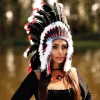 Høvdinge hovedbeklædning Apache