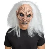 Hvidhåret dæmon latex maske