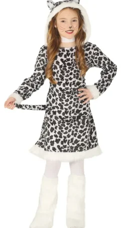 Hvid Leopard kostume