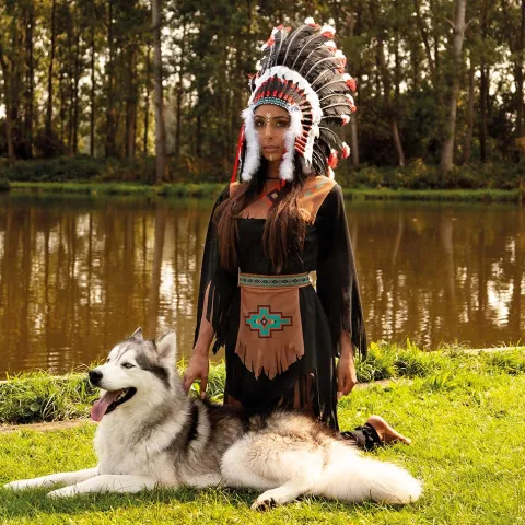 Indianer kostume - She-wolf