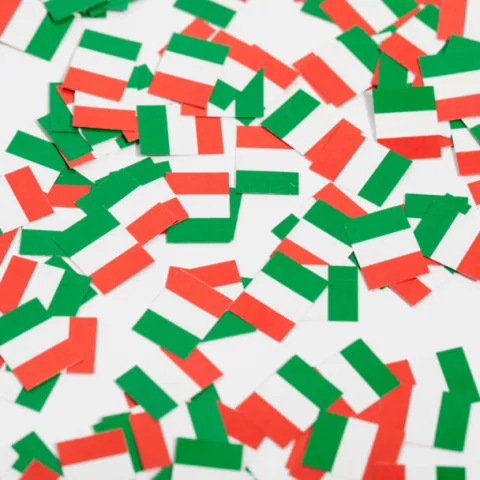 Italien konfetti