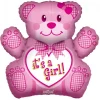 its a Girl Bamse folieballon