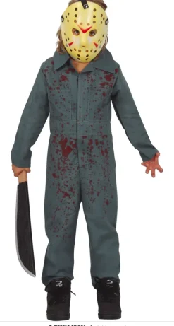 Jason Halloween kostume Dreng